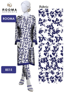 11.11 Sale Winter Cotton Digital Print 2 Piece Suit