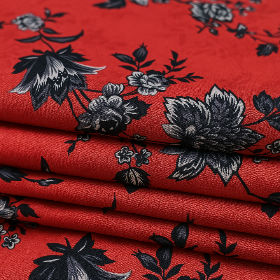 11.11 Sale Winter Cotton Digital Print 2 Piece Suit