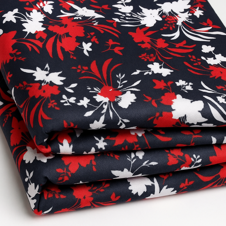 11.11 Sale Winter Cotton Digital Print 2 Piece Suit