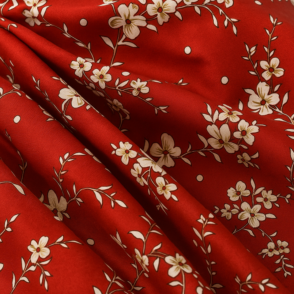 11.11 Sale Winter Cotton Digital Print 2 Piece Suit