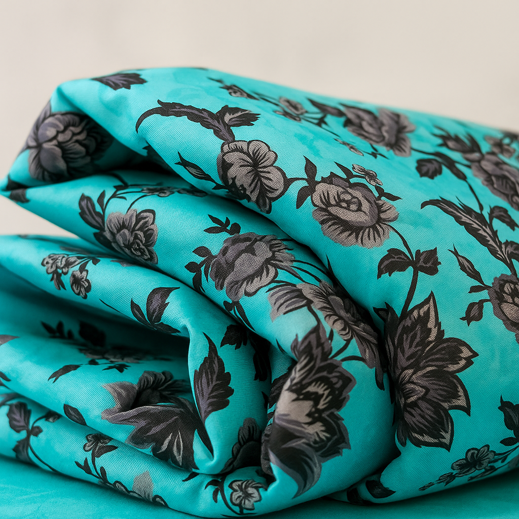 11.11 Sale Winter Cotton Digital Print 2 Piece Suit