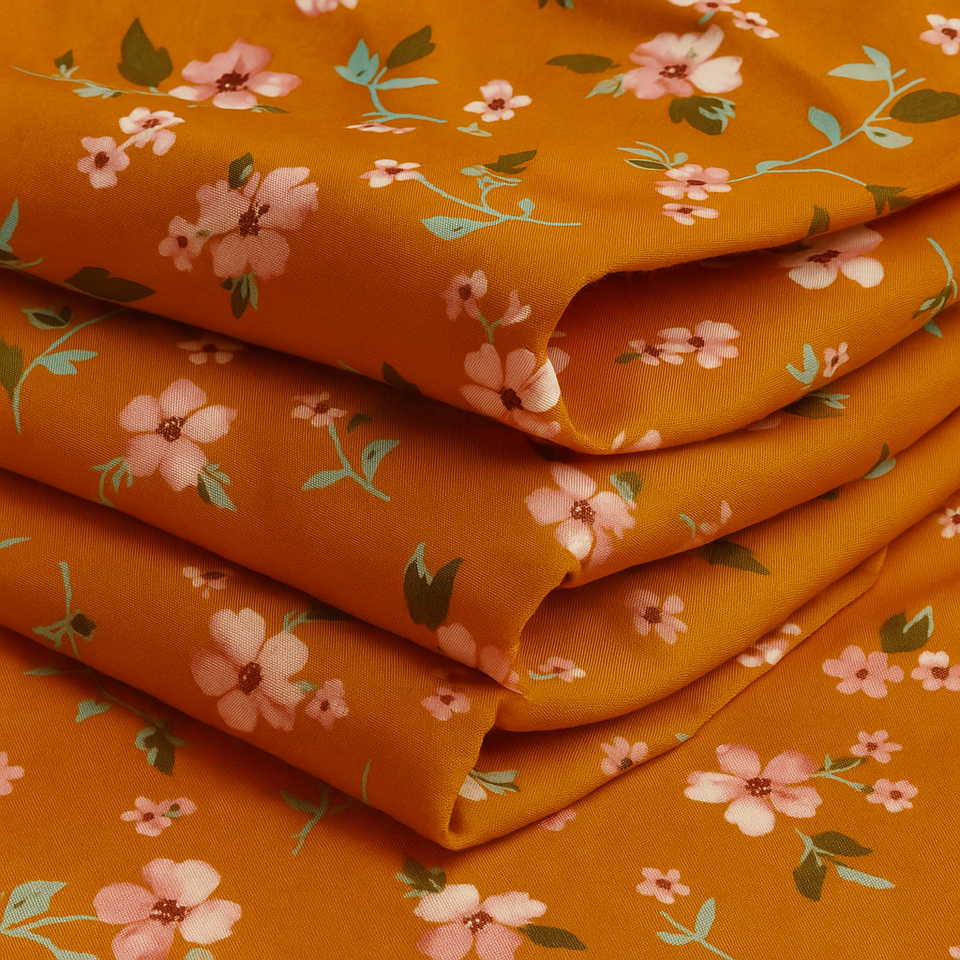 11.11 Sale Winter Cotton Digital Print 2 Piece Suit