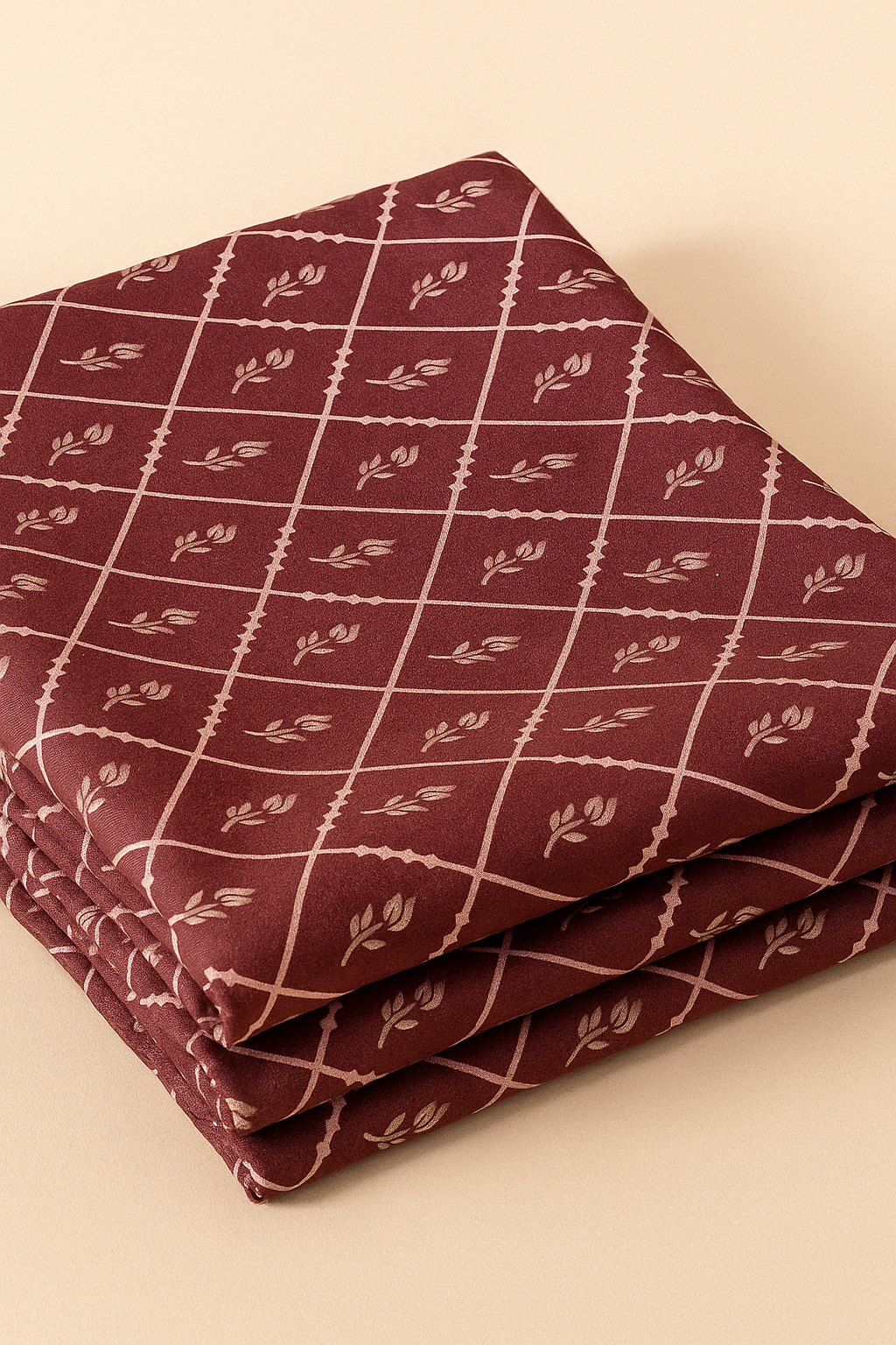 11.11 Sale Winter Cotton Digital Print 2 Piece Suit