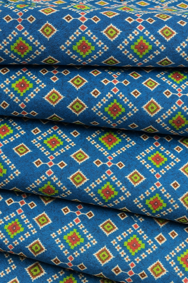 11.11 Sale Winter Cotton Digital Print 2 Piece Suit