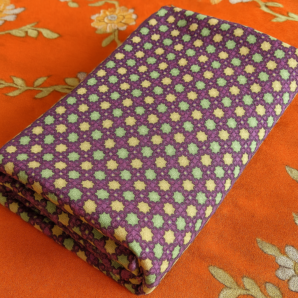 11.11 Sale Winter Cotton Digital Print 2 Piece Suit