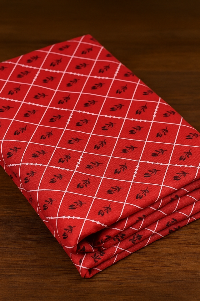 11.11 Sale Winter Cotton Digital Print 2 Piece Suit