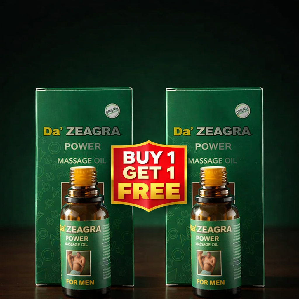 Buy 1 Get 1 Free -Da Zeagra Power Massage Oil