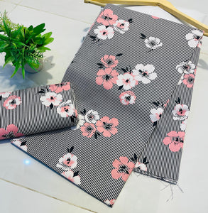 11.11 Sale Winter Cotton Digital Print 2 Piece Suit