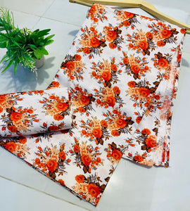 11.11 Sale Winter Cotton Digital Print 2 Piece Suit