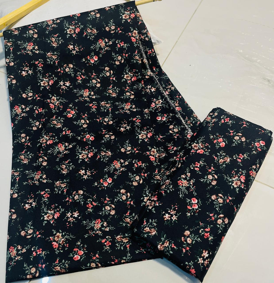 11.11 Sale Winter Cotton Digital Print 2 Piece Suit