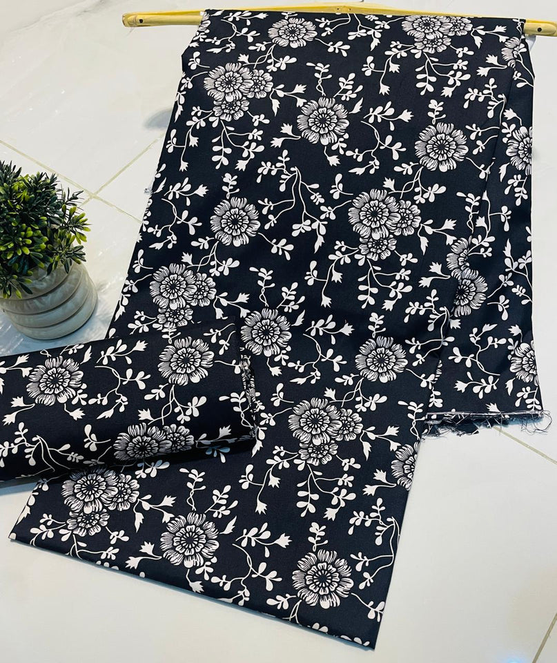 11.11 Sale Winter Cotton Digital Print 2 Piece Suit